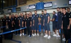 Ευρωμπάσκετ 2017: Η αναχώρηση της Εθνικής Ομάδας. (video) Τι δήλωσαν Μίσσας, Σλούκας, Μάντζαρης, Παπαπέτρου και Παπαγιάννης.