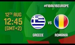 🔴 ΕΛΛΑΔΑ – ΡOYMANIA για το Ευρωπαϊκό Παίδων U16 (Β΄κατηγορία), ζωντανά από την Βουλγαρία (13.45)