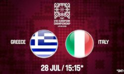 Ελλάδα – Ιταλία ζωντανή μετάδοση στις 16:15 από την Λετονία, για το Ευρωπαϊκό Εφήβων