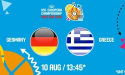 Γερμανία – Ελλάδα ζωντανή μετάδοση στις 14:45 από την Σερβία, για το Ευρωπαϊκό Παίδων