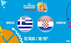 Ελλάδα – Κροατία ζωντανή μετάδοση στις 19:15 από την Σερβία, για το Ευρωπαϊκό Παίδω