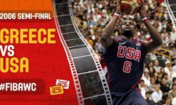 Ελλάδα – ΗΠΑ.  Δείτε το video αφιέρωμα  της  FIBA στον ημιτελικό του Basketball World Cup 2006.