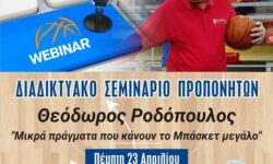 ΣΕΠΚ | Ο Θεόδωρος Ροδόπουλος στο νέο διαδικτυακό σεμινάριο